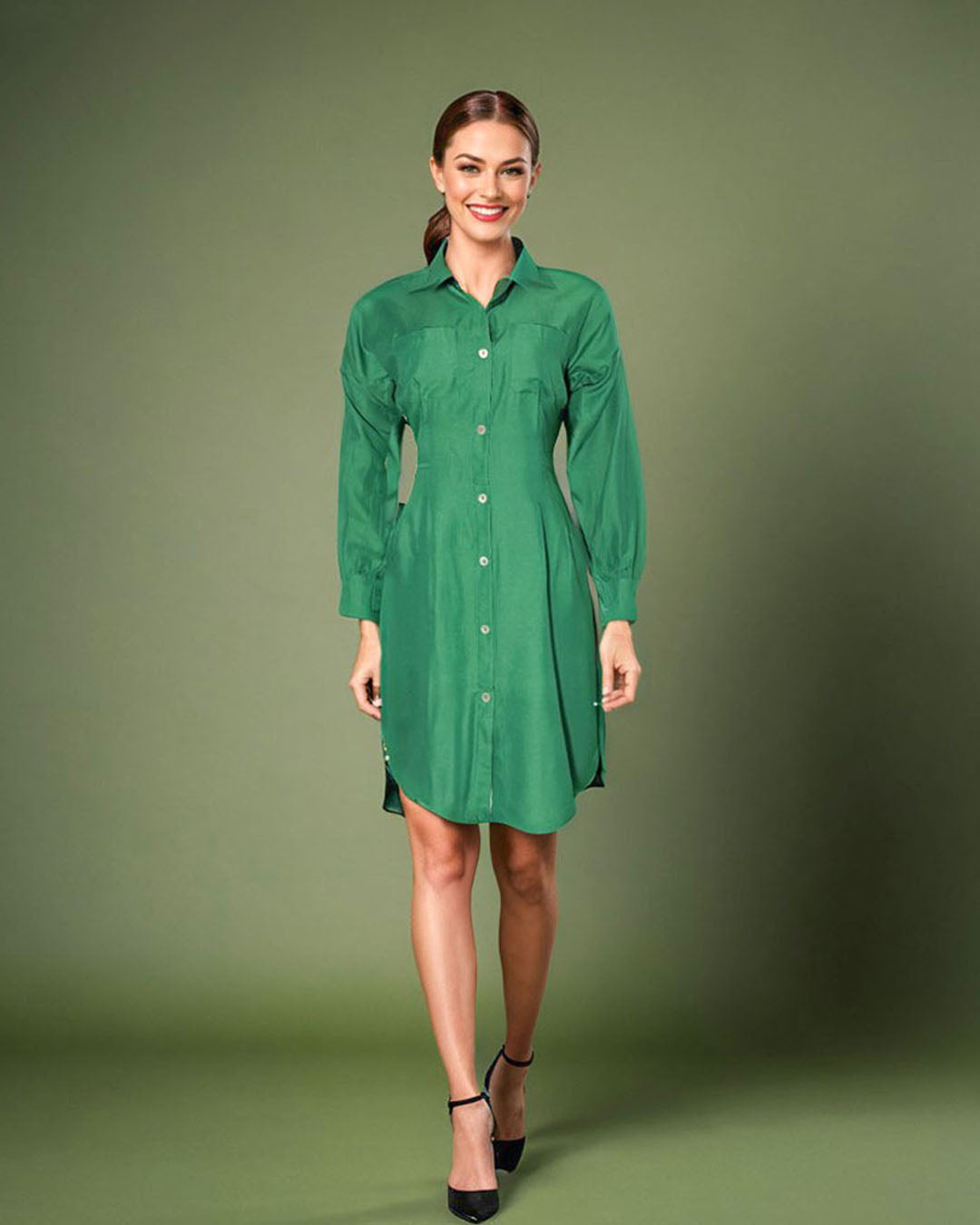 Naya Dress (Green)